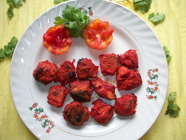 Chicken Schezwan Tikka